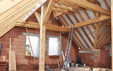 Tinkers End attic trusses